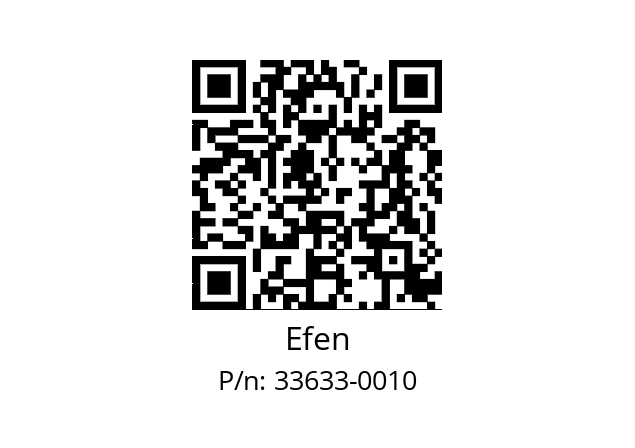   Efen 33633-0010