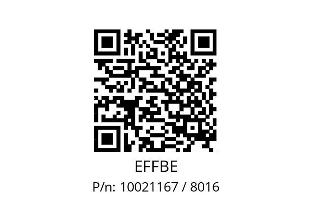   EFFBE 10021167 / 8016