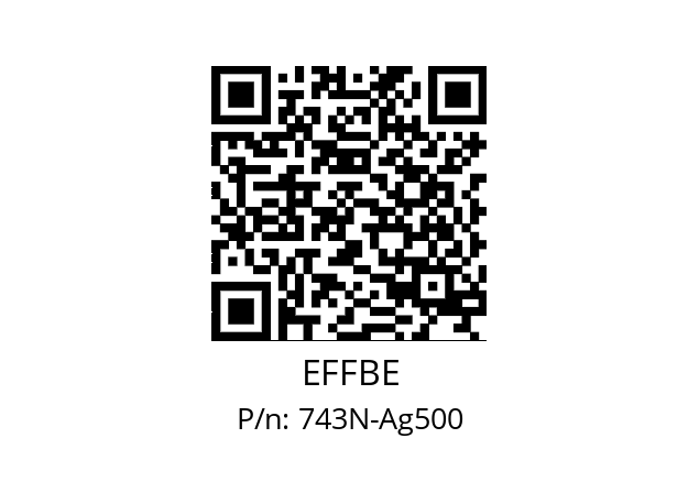   EFFBE 743N-Ag500