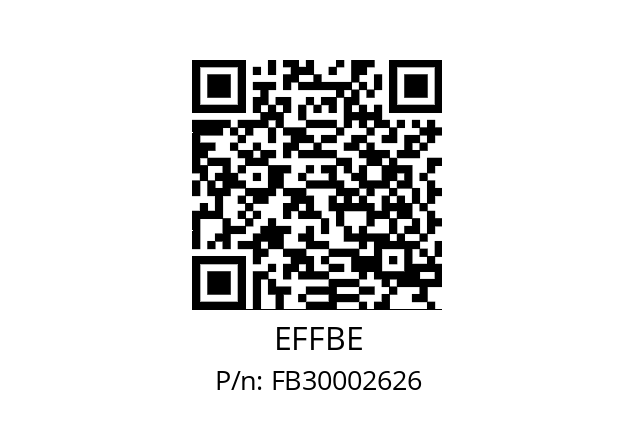   EFFBE FB30002626