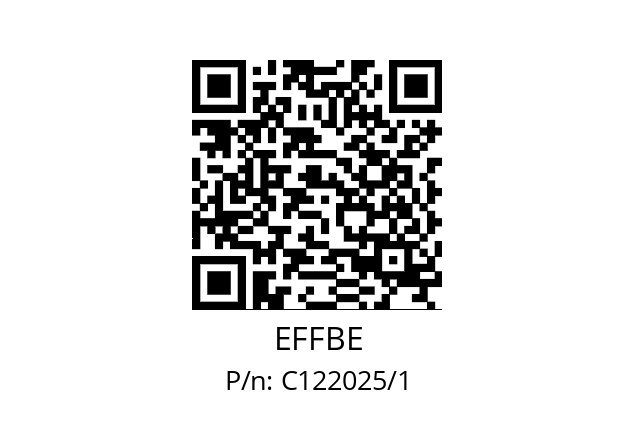   EFFBE C122025/1