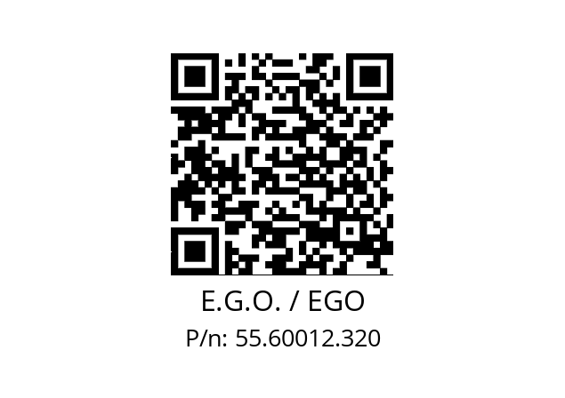   E.G.O. / EGO 55.60012.320