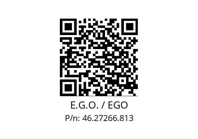   E.G.O. / EGO 46.27266.813