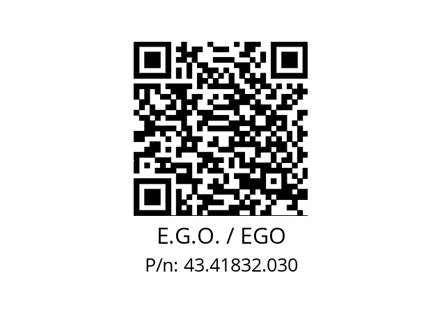   E.G.O. / EGO 43.41832.030