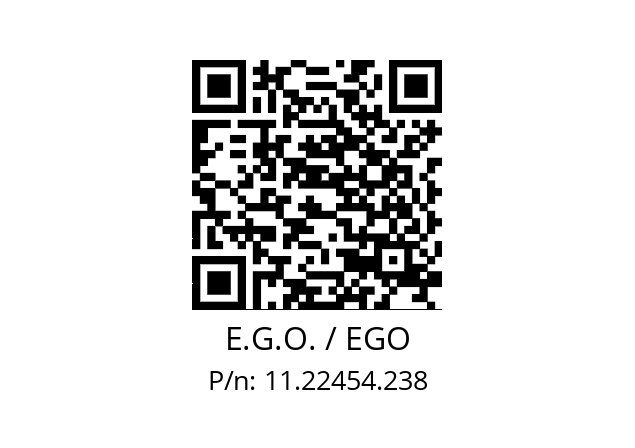   E.G.O. / EGO 11.22454.238