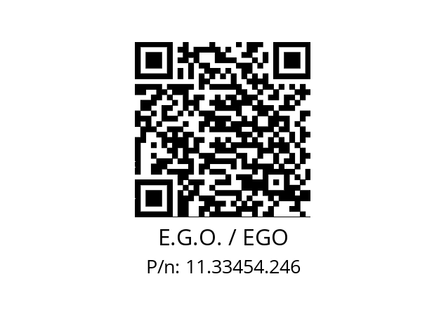   E.G.O. / EGO 11.33454.246