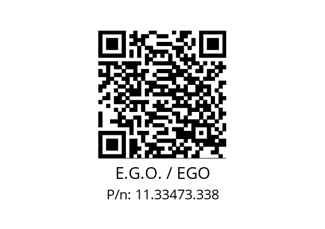   E.G.O. / EGO 11.33473.338