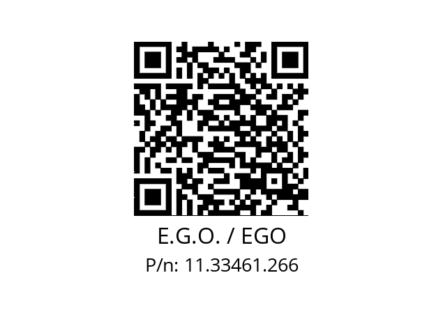   E.G.O. / EGO 11.33461.266