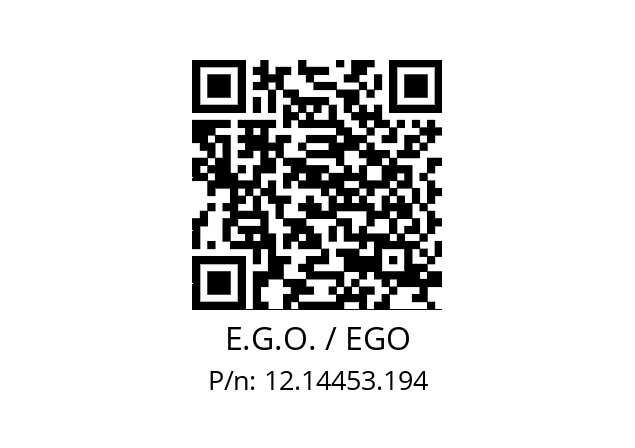   E.G.O. / EGO 12.14453.194