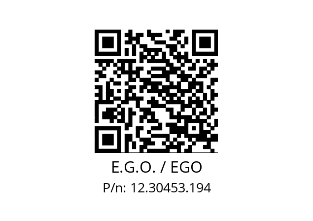   E.G.O. / EGO 12.30453.194