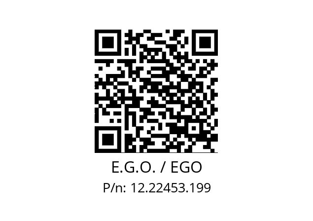   E.G.O. / EGO 12.22453.199