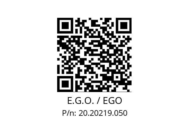   E.G.O. / EGO 20.20219.050