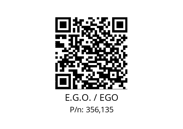   E.G.O. / EGO 356,135