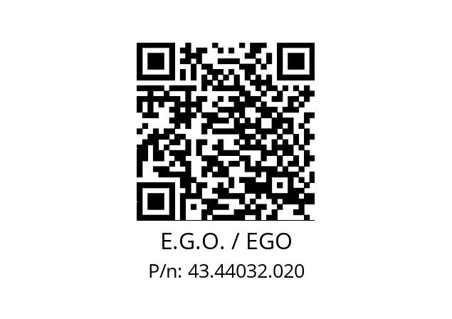   E.G.O. / EGO 43.44032.020