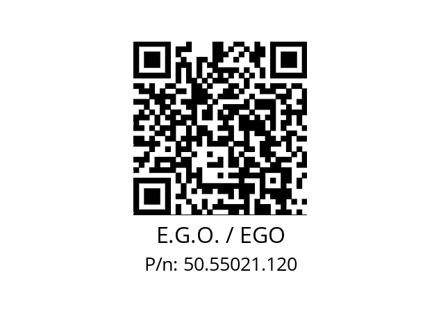   E.G.O. / EGO 50.55021.120