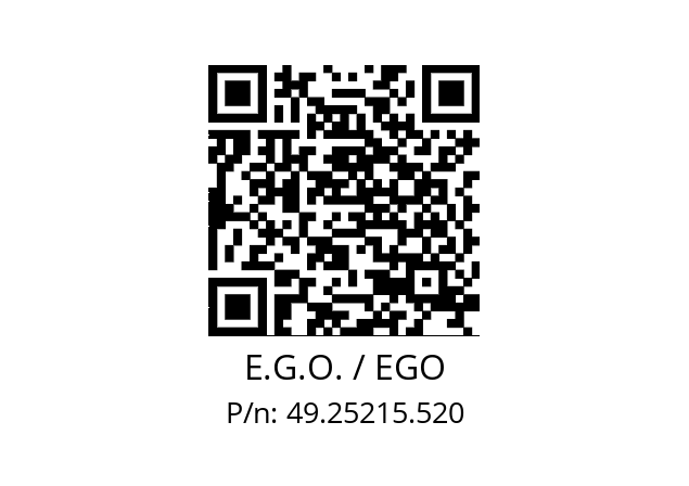   E.G.O. / EGO 49.25215.520