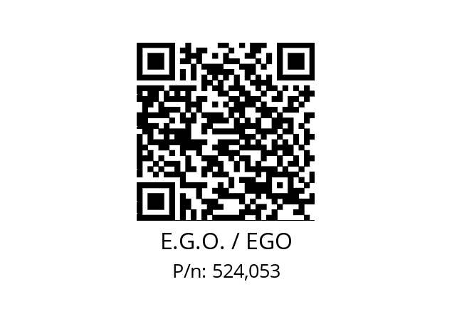   E.G.O. / EGO 524,053