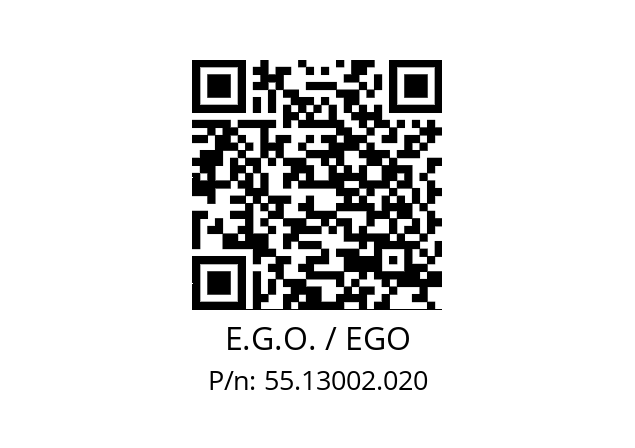   E.G.O. / EGO 55.13002.020