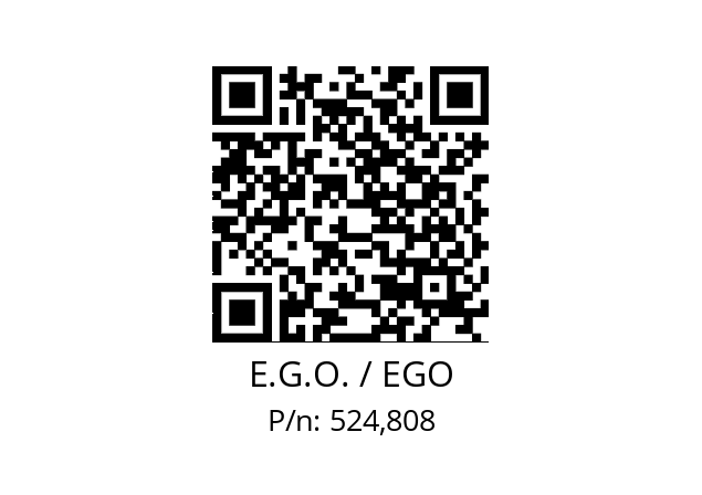   E.G.O. / EGO 524,808