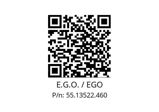   E.G.O. / EGO 55.13522.460