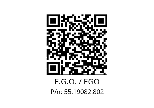   E.G.O. / EGO 55.19082.802