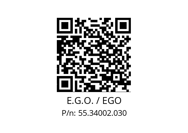   E.G.O. / EGO 55.34002.030