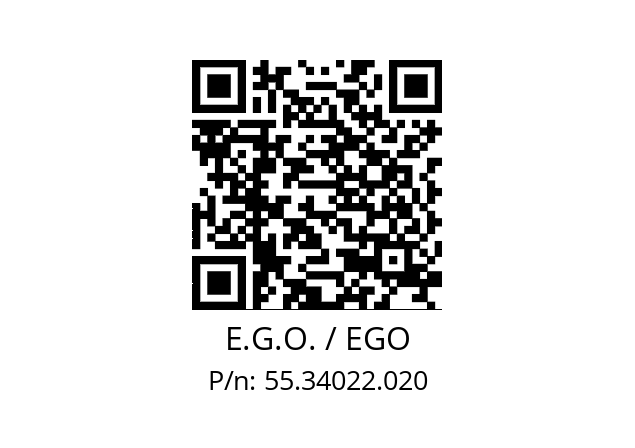   E.G.O. / EGO 55.34022.020