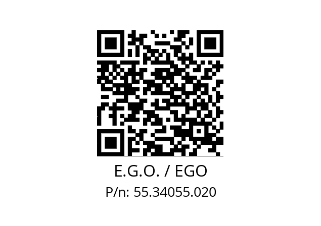   E.G.O. / EGO 55.34055.020