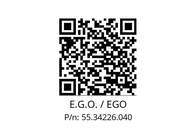   E.G.O. / EGO 55.34226.040