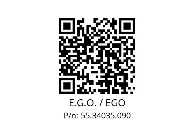   E.G.O. / EGO 55.34035.090