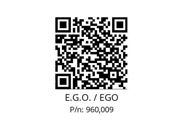   E.G.O. / EGO 960,009