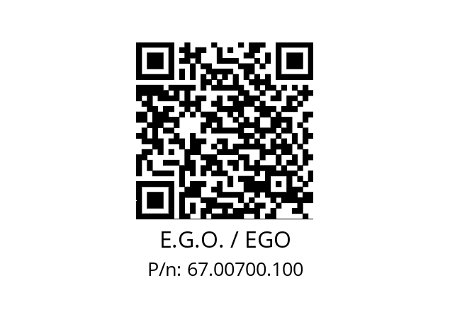   E.G.O. / EGO 67.00700.100