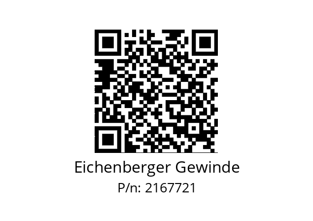   Eichenberger Gewinde 2167721