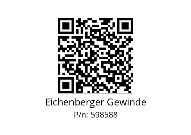   Eichenberger Gewinde 598588