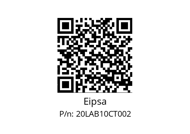   Eipsa 20LAB10CT002