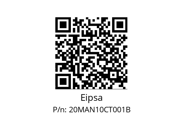   Eipsa 20MAN10CT001B