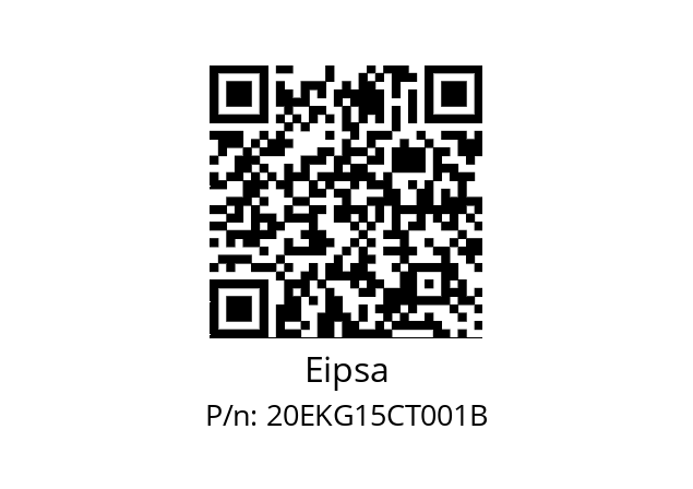   Eipsa 20EKG15CT001B