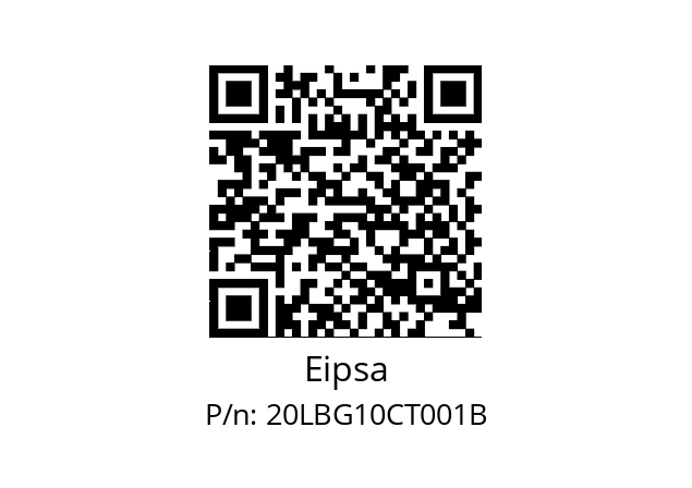   Eipsa 20LBG10CT001B