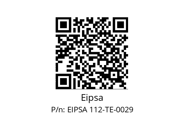   Eipsa EIPSA 112-TE-0029