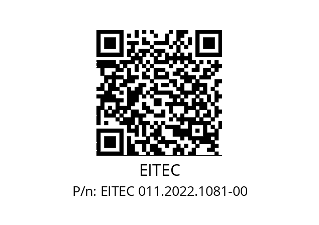   EITEC EITEC 011.2022.1081-00