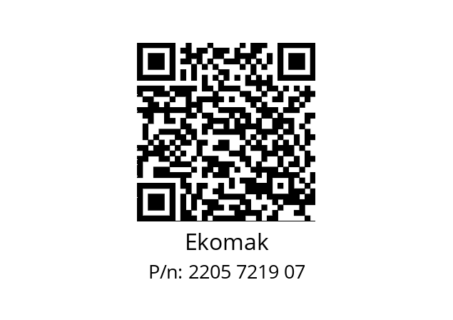   Ekomak 2205 7219 07