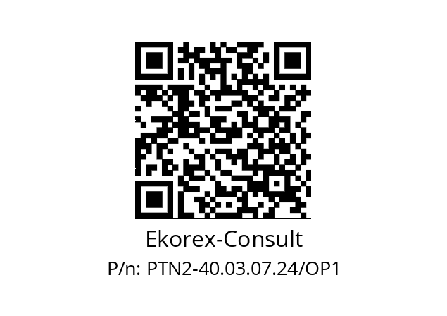   Ekorex-Consult PTN2-40.03.07.24/OP1