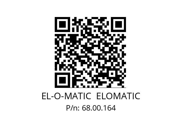   EL-O-MATIC  ELOMATIC 68.00.164