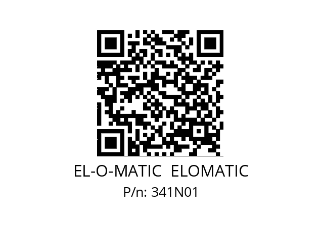   EL-O-MATIC  ELOMATIC 341N01