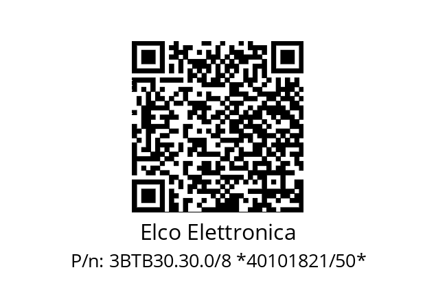   Elco Elettronica 3BTB30.30.0/8 *40101821/50*