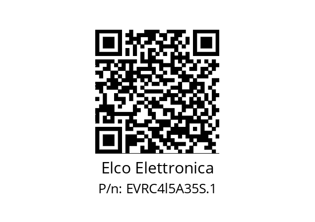   Elco Elettronica EVRC4l5A35S.1