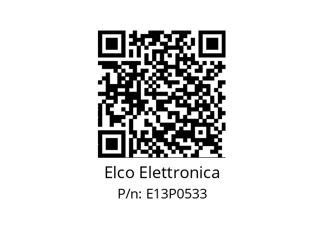   Elco Elettronica E13P0533