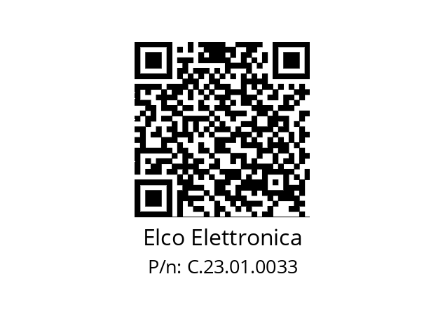   Elco Elettronica C.23.01.0033