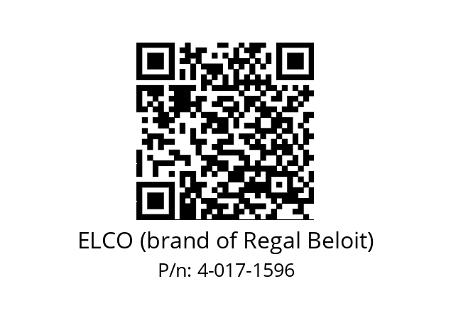   ELCO (brand of Regal Beloit) 4-017-1596