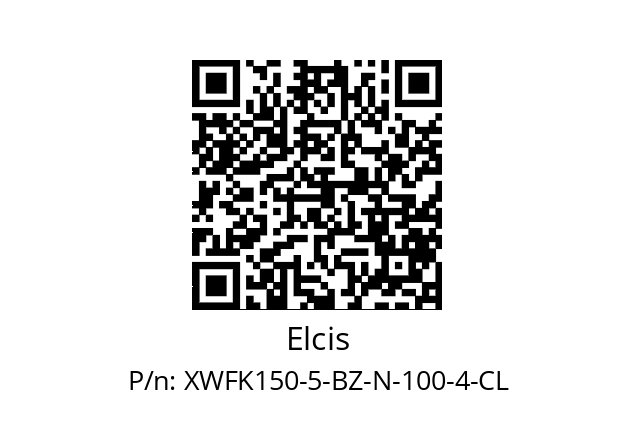   Elcis XWFK150-5-BZ-N-100-4-CL